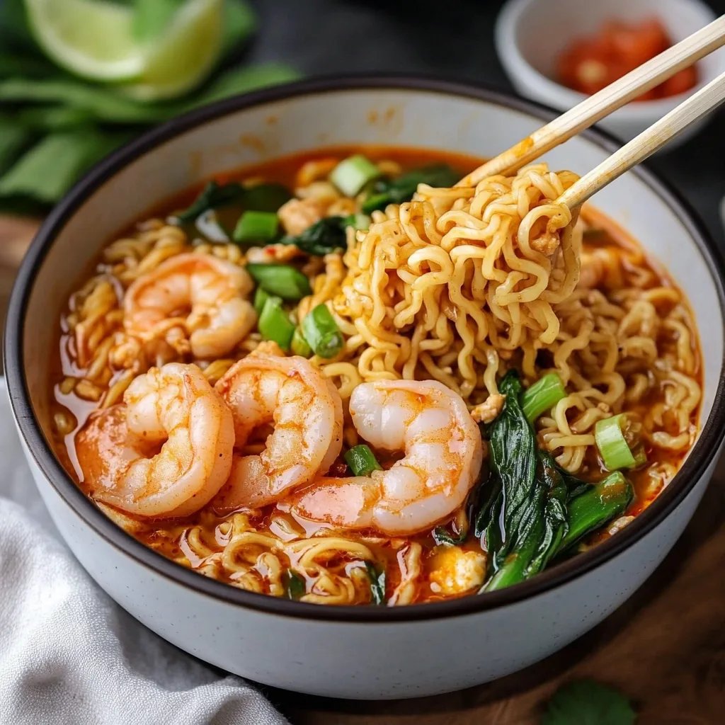 Spicy Shrimp Ramen
