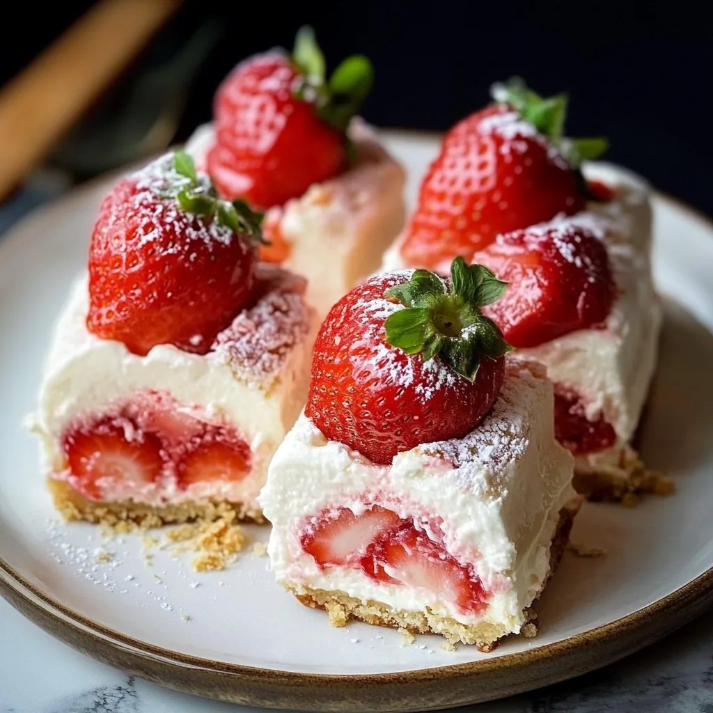Strawberry Shortcake Cheesecake Recipe