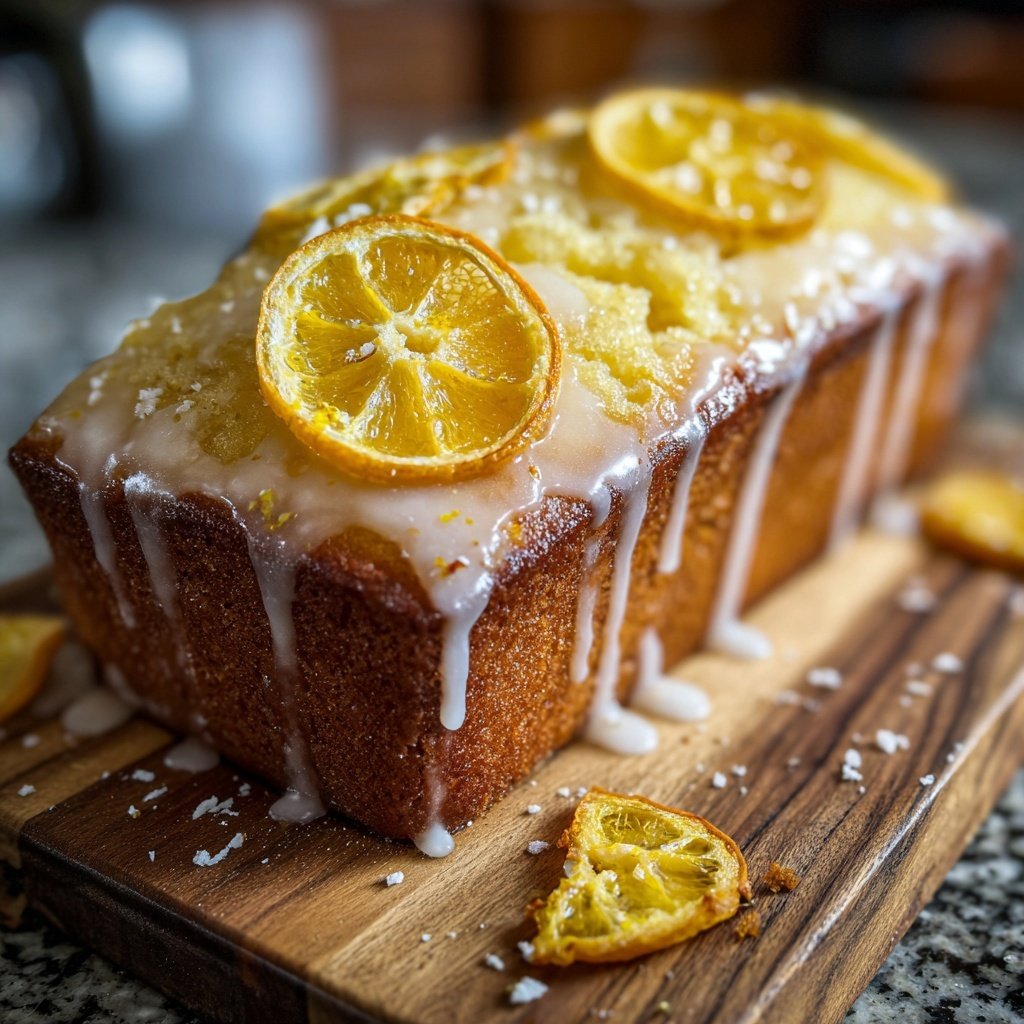 Limoncello Lemon Drizzle Cake