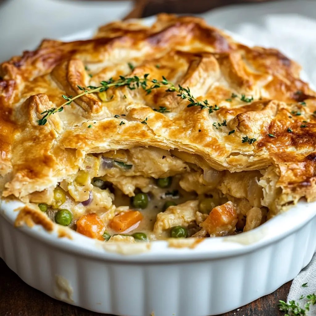 Chicken Pot Pie Recipe (VIDEO)