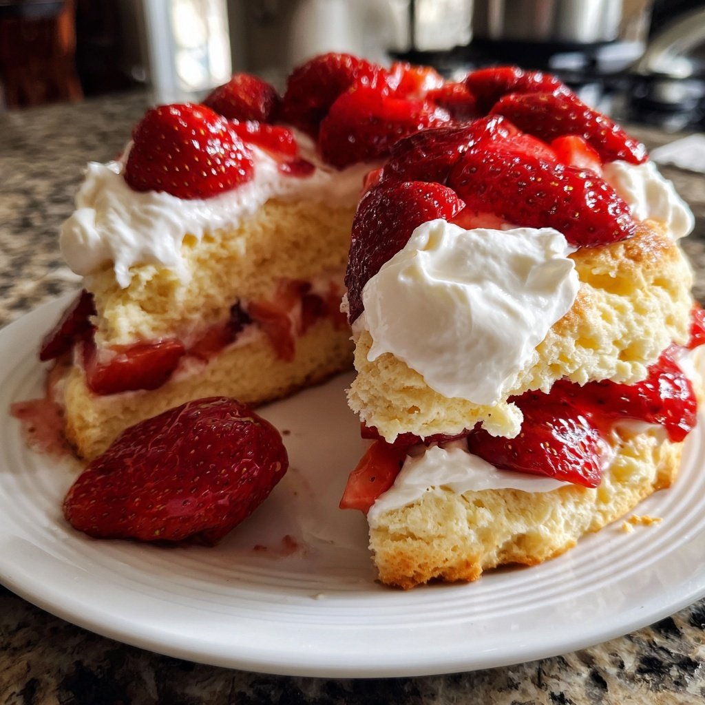 Strawberry Biscuit Shortcake