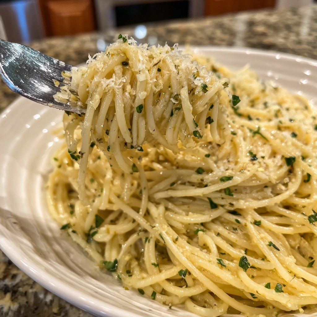 Quick & Easy 15-Minute Garlic Pasta