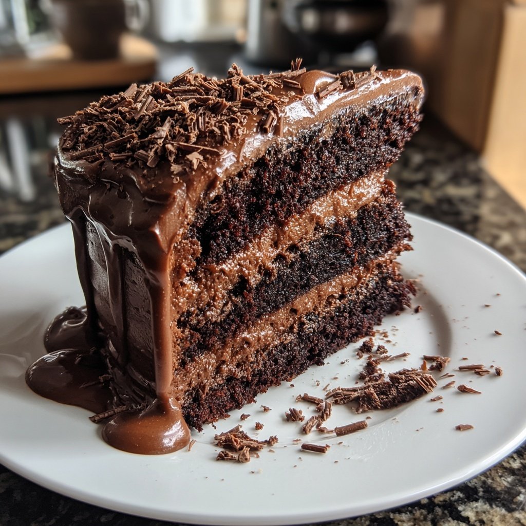 Chocolate Cake Made With Sour Cream