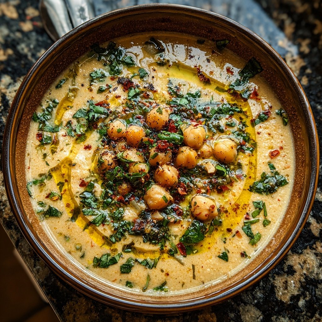 Mediterranean Chickpea Soup