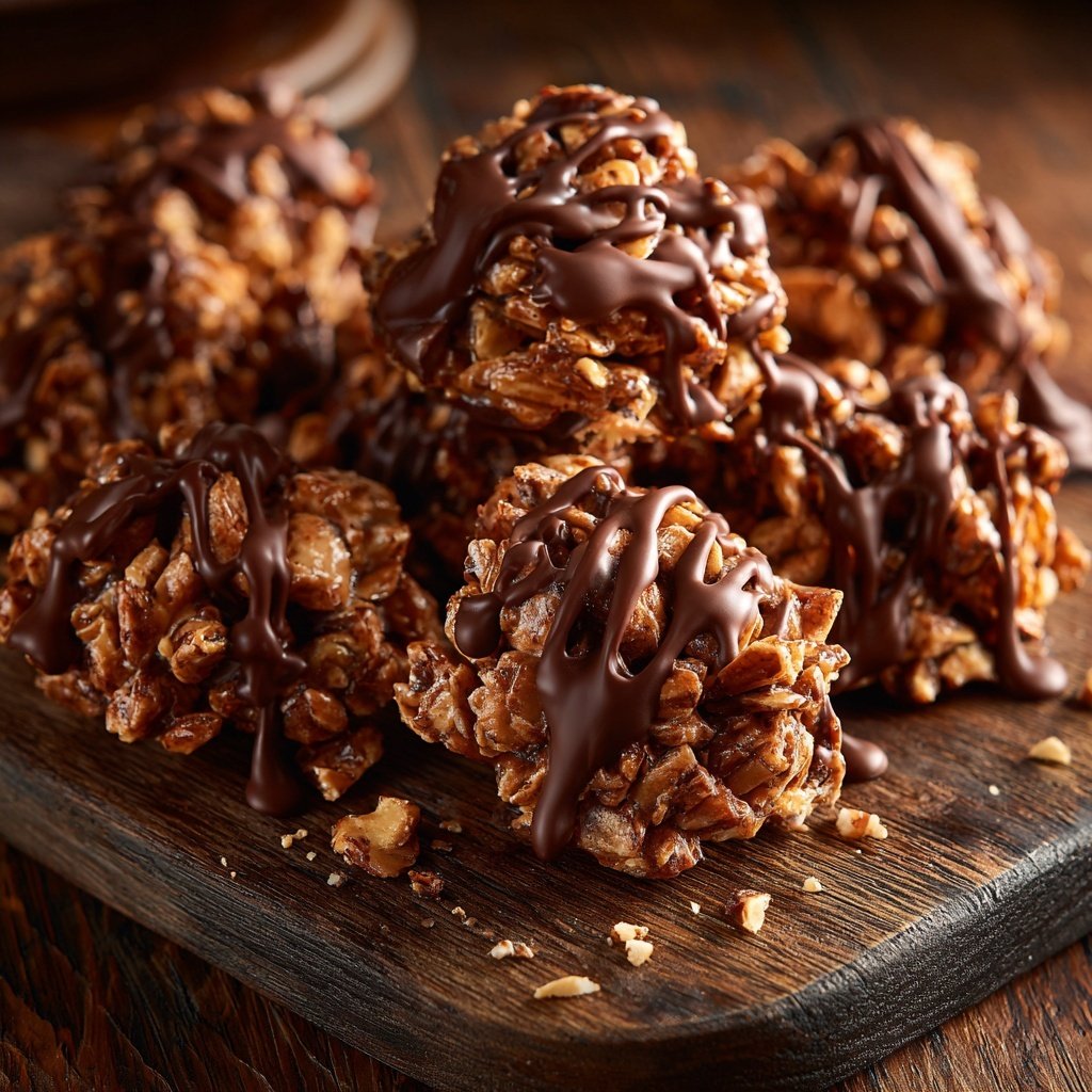 Chocolate Almond Clusters