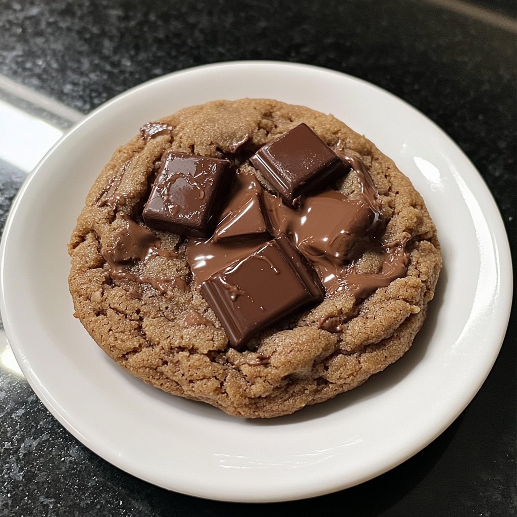 Single Serve Double Chocolate Cookie