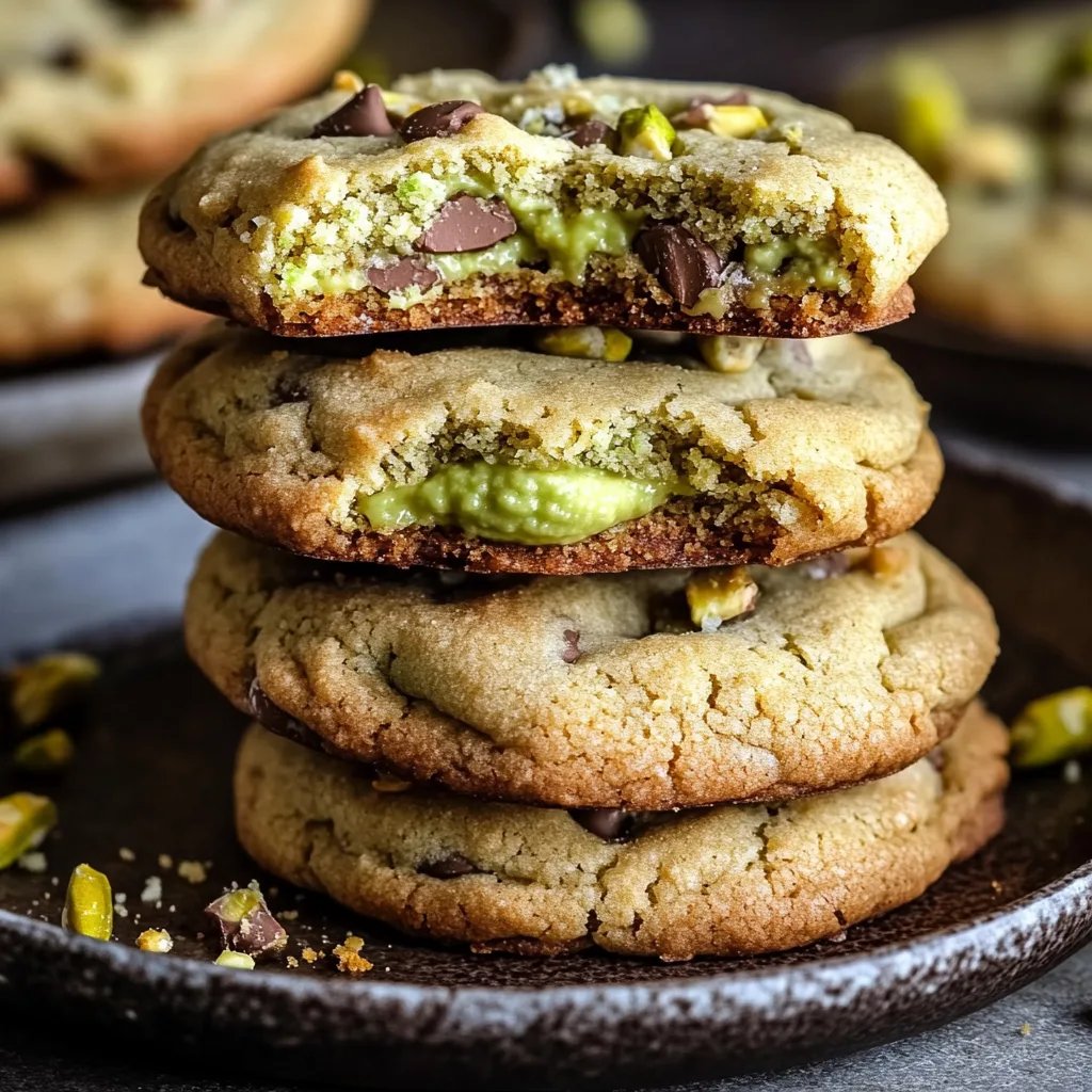 Pistachio Cream Cookies